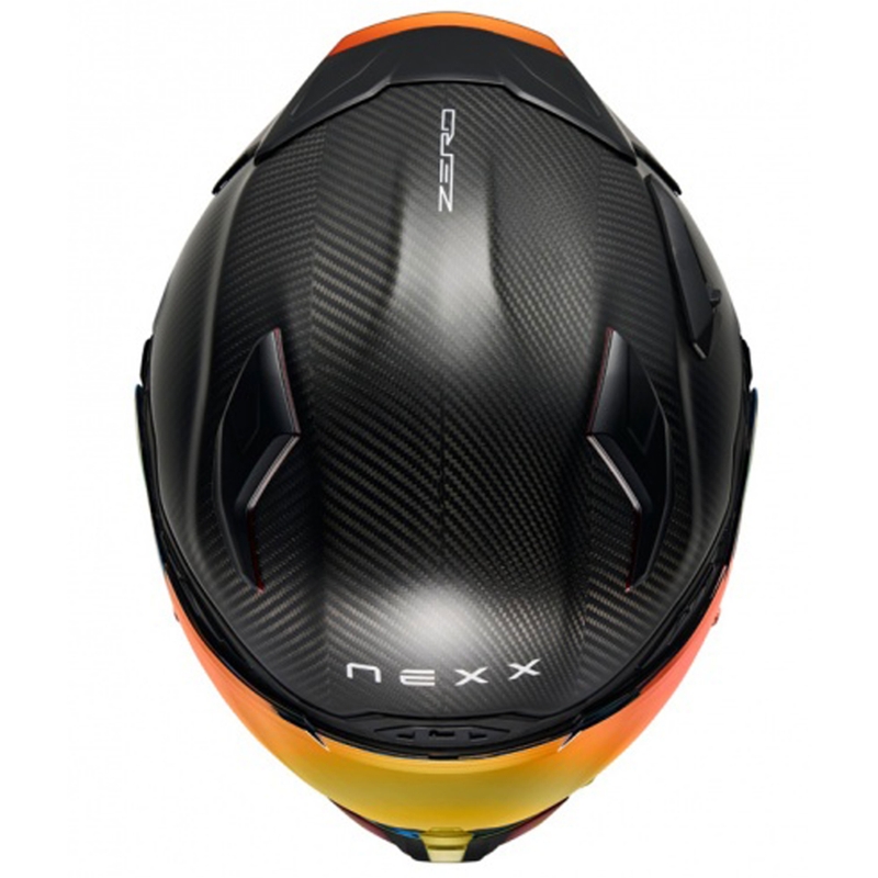 Celoobrazna motoristična čelada Nexx X.WST3 Zero PRO Carbon mat rdeča