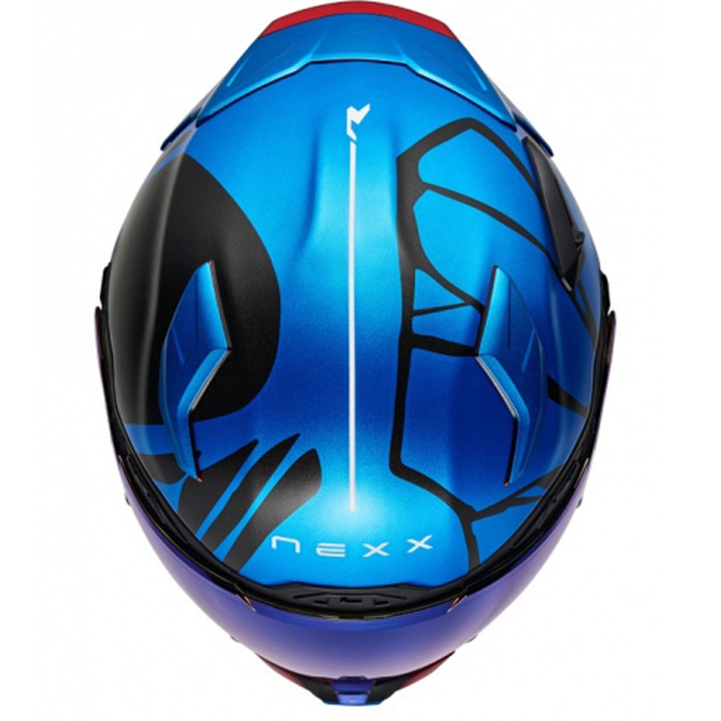 Nexx X.WST3 B-Side full-face motoristična čelada modro-črna