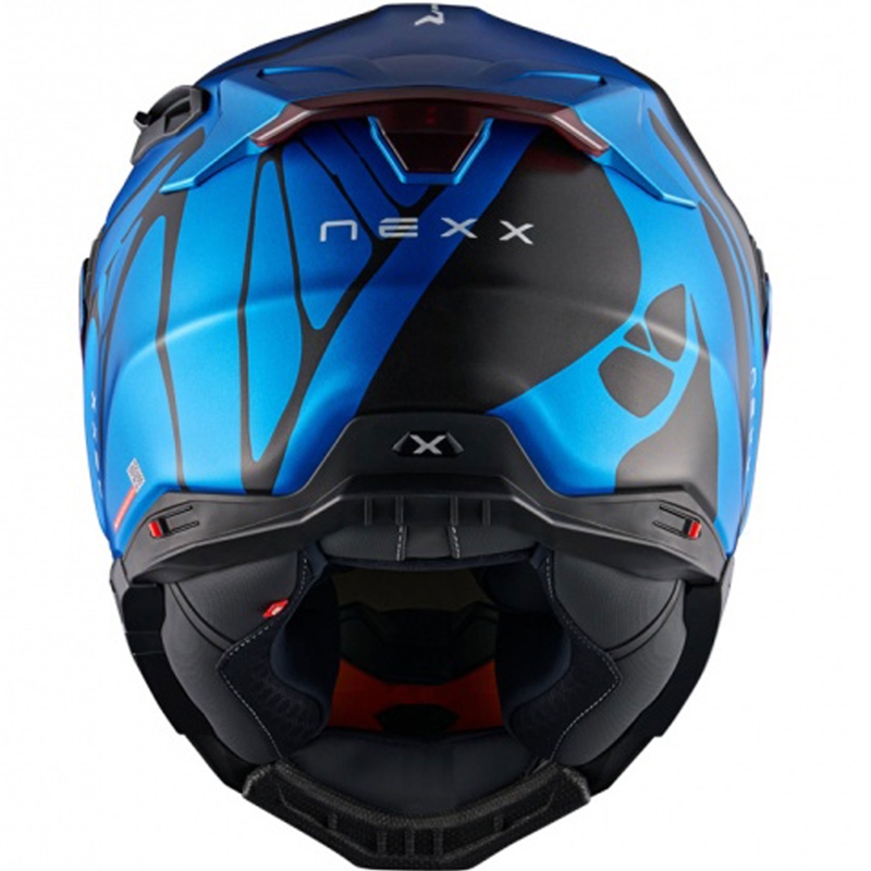 Nexx X.WST3 B-Side full-face motoristična čelada modro-črna