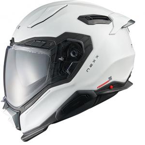Integralna motoristična čelada Nexx X.WST3 Plain white