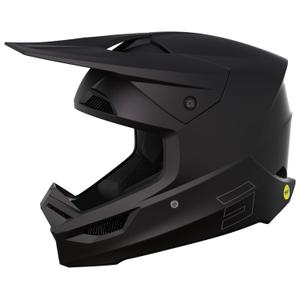 Motokros čelada Shot Race Solid Black razprodaja