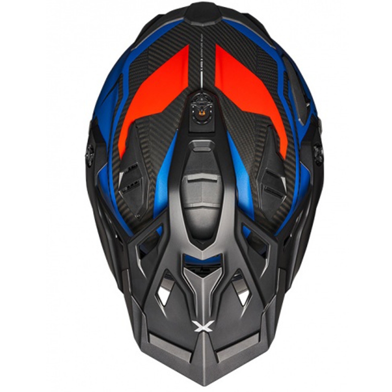 Enduro čelada Nexx X.WED3 Keyo modro-rdeča