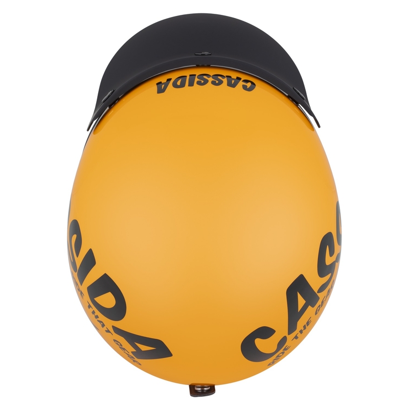 Odprta motoristična čelada Cassida Oxygen 2.0 Gear rumeno-črna