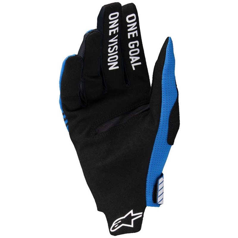 Motokros rokavice Alpinestars Radar Pro modre