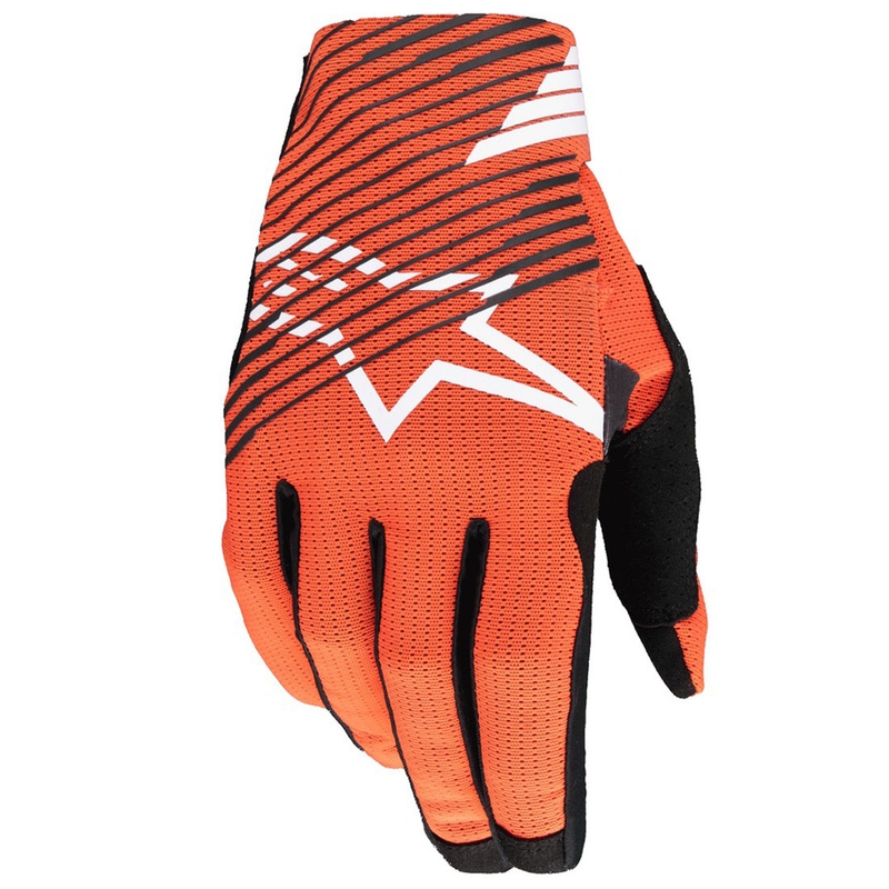Alpinestars Radar Pro rokavice za motokros oranžne barve