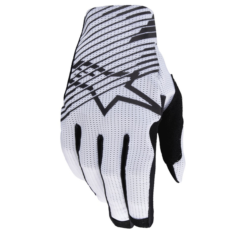 Alpinestars Radar Pro motokros rokavice bele