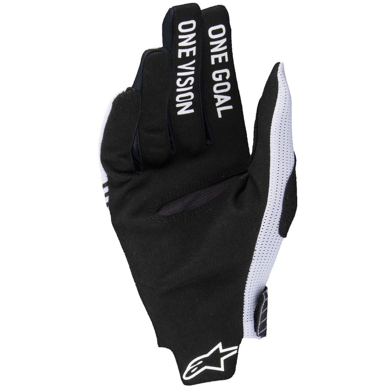 Alpinestars Radar Pro motokros rokavice bele