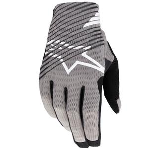 Motokros rokavice Alpinestars Radar Pro črno-sive