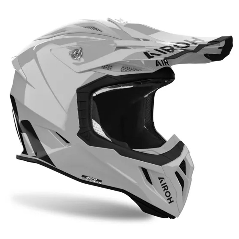 Airoh Aviator Ace 2 Color motokros čelada cementno siva
