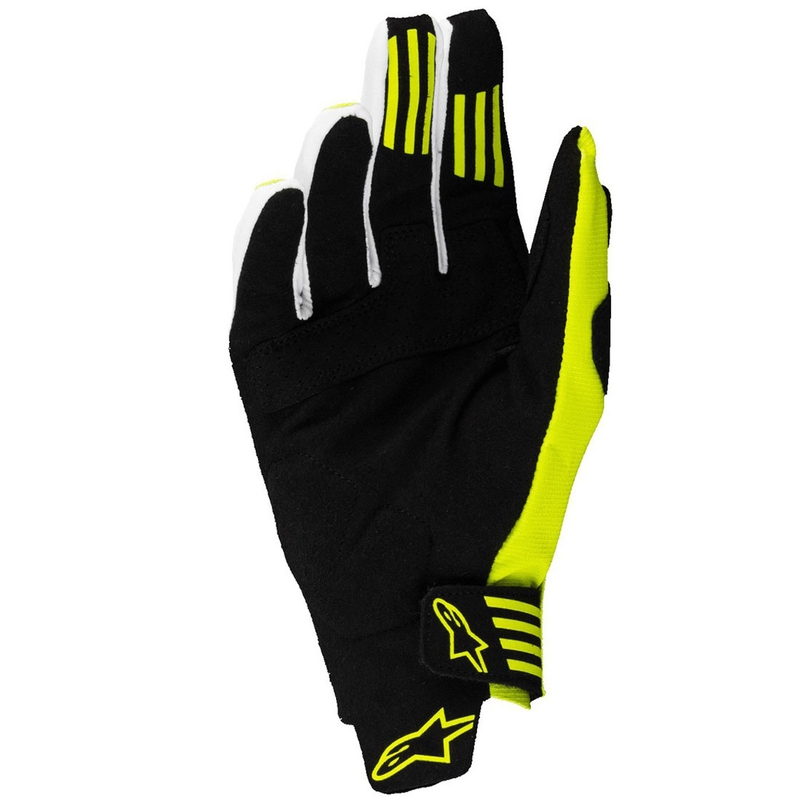 Alpinestars Techstar motokros rokavice črno-fluo rumene