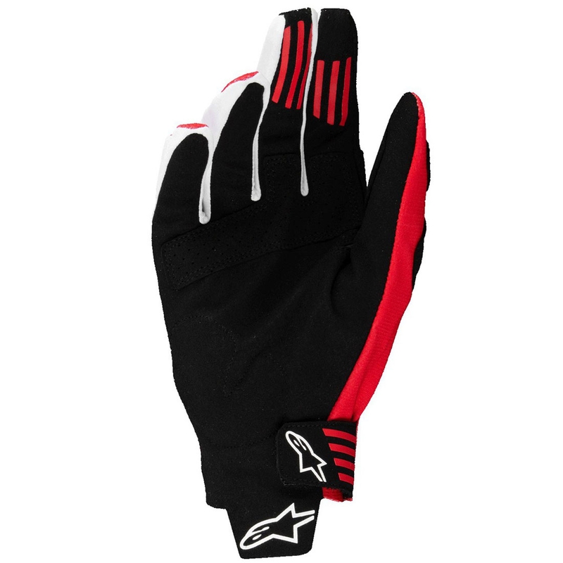 Alpinestars Techstar rokavice za motokros črno-rdeče