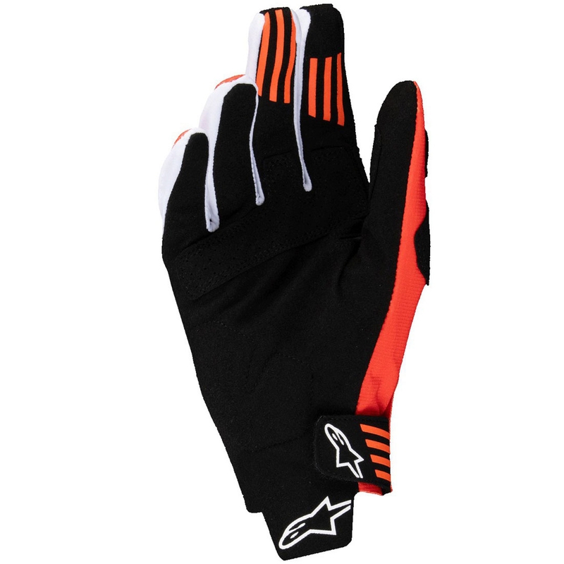Alpinestars Techstar rokavice za motokros črno-oranžne barve