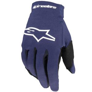 Alpinestars Radar otroške motoristične rokavice modro-bele