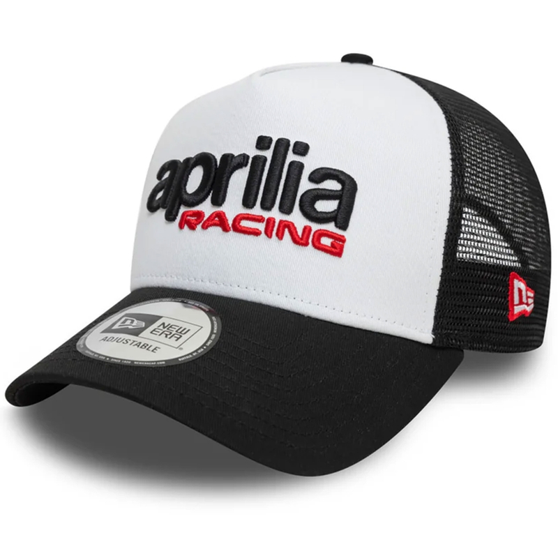 Kapa Aprilia Trucker belo-črna