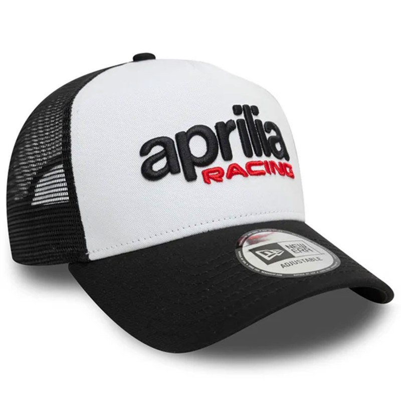 Kapa Aprilia Trucker belo-črna