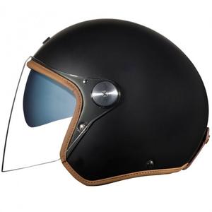 Odprta motoristična čelada Nexx X.G30 Clubhouse SV črna