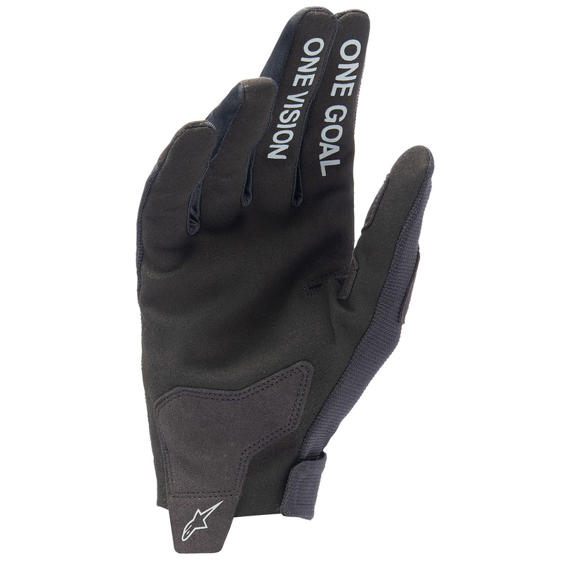 Otroške motokros rokavice Alpinestars Radar črno-srebrne