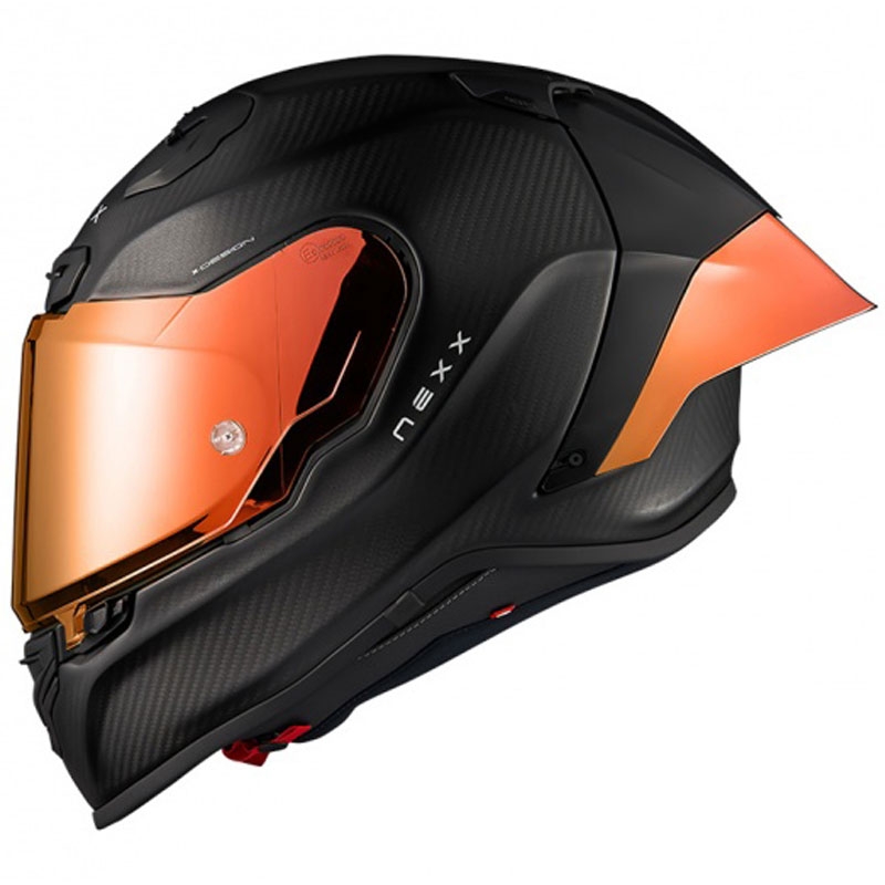 Moto čelada Nexx X.R3R Zero PRO 2 Carbon MT s polnim obrazom, mat rdeča razprodaja