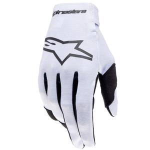 Otroške motokros rokavice Alpinestars Radar svetlo sivo-črne