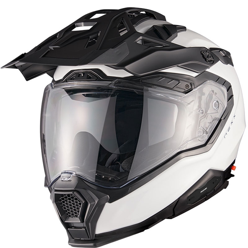Enduro čelada Nexx X.WED3 Plain pearl white razprodaja