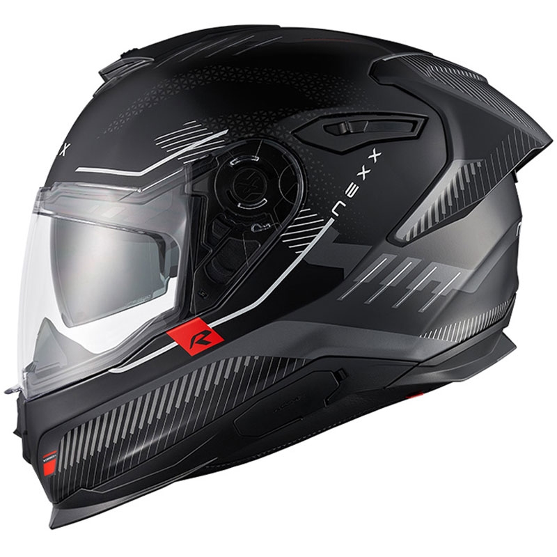 Integralna motoristična čelada Nexx Y.100R Baron mat črna razprodaja