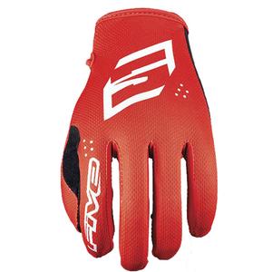 Rokavice za motokros FIVE MXF4 rdeče