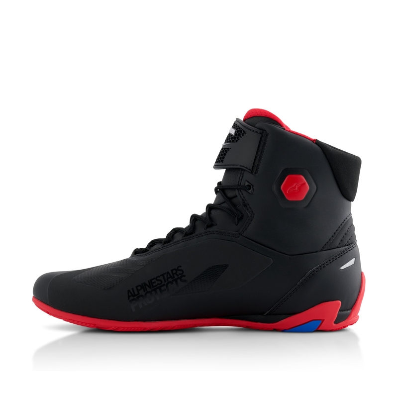 Alpinestars Faster-4 motoristični škornji HONDA collection črni in rdeči