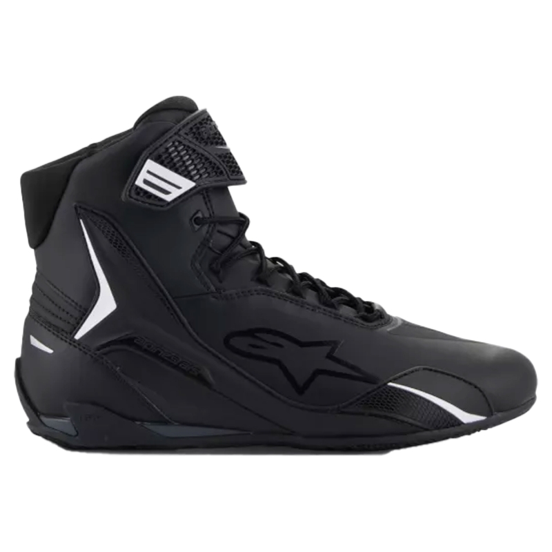 Črni motoristični škornji Alpinestars Faster-4