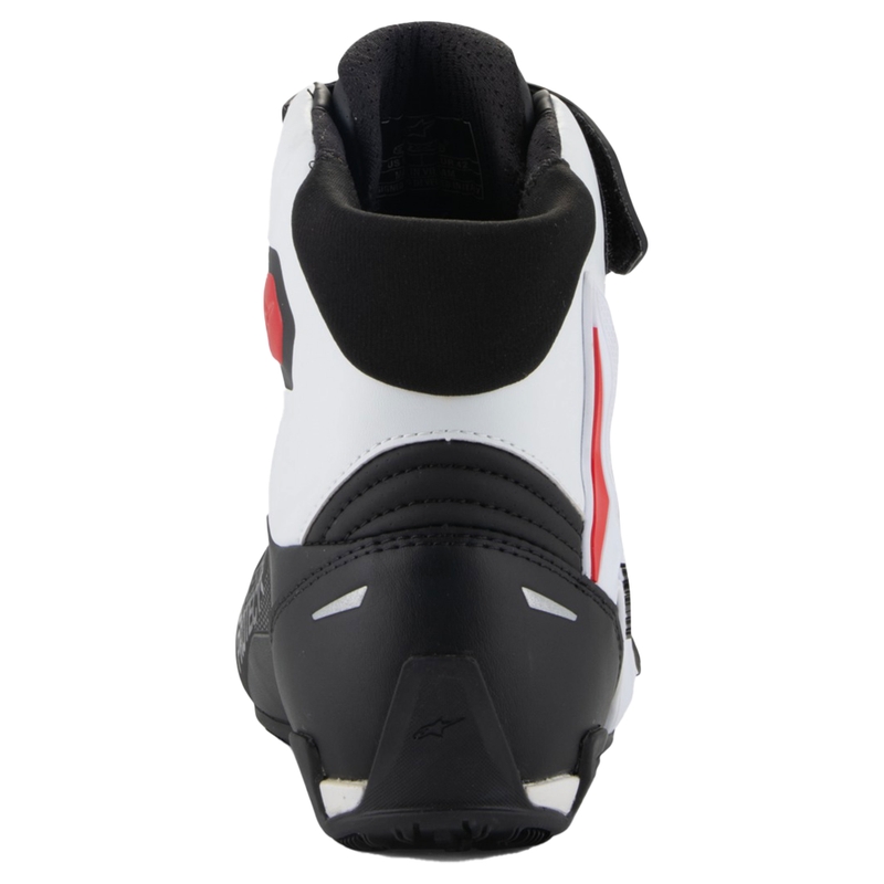 Motoristični škornji Alpinestars Faster-4 črno-belo-rdeči