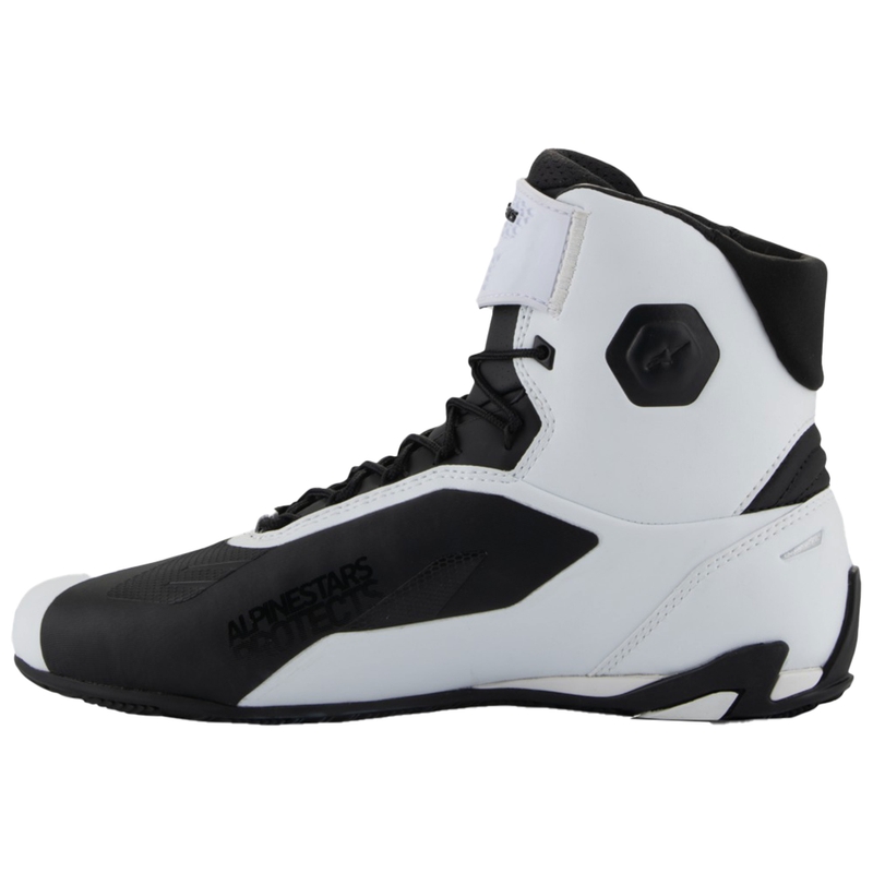 Ženski motoristični škornji Alpinestars Stella Faster-4 belo-črni