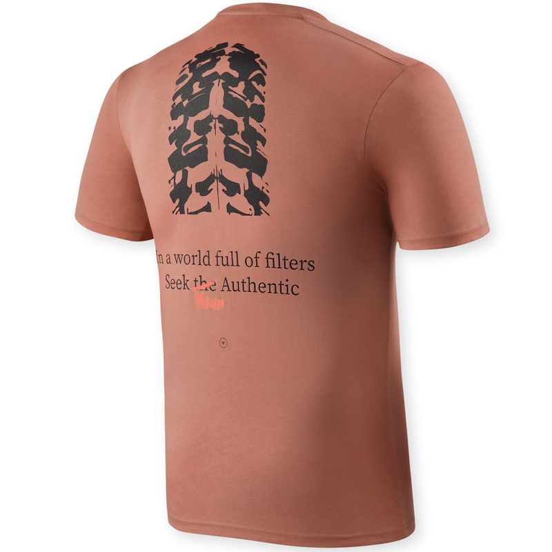 Revit Salem T-shirt opečnato rdeča