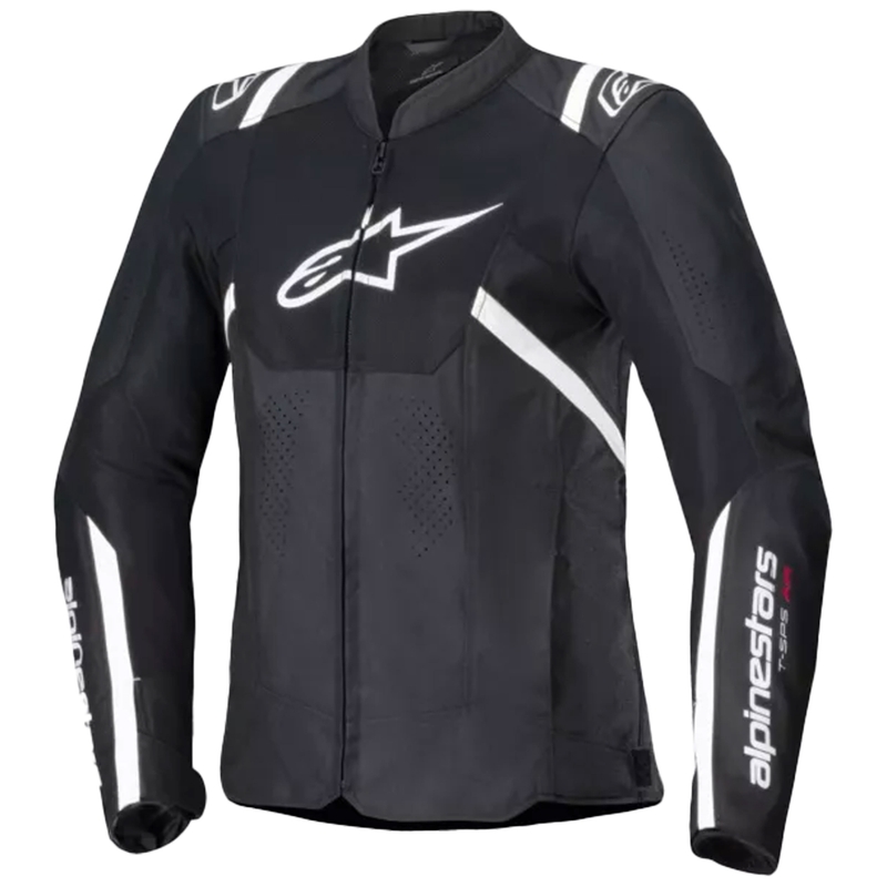 Alpinestars Stella T-SPS Air V2 ženska motoristična jakna črno-bela