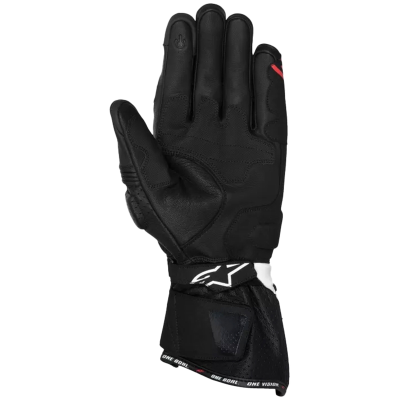 Alpinestars SP-3 motoristične rokavice črno-belo-fluo rdeče