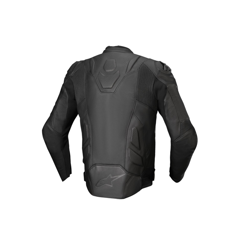 Črna usnjena motoristična jakna Alpinestars Dusk