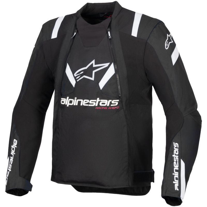 Alpinestars T-Stunt Air motoristična jakna črno-bela