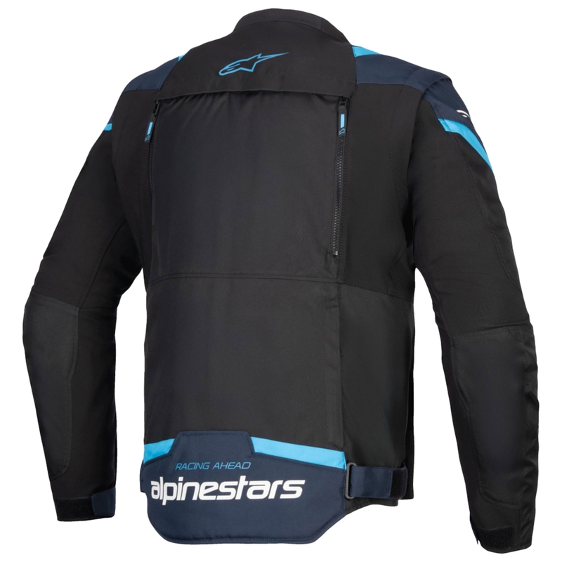 Alpinestars T-Stunt Air motoristična jakna črno-modra-svetlo modra