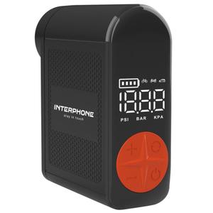 Mini baterijski kompresor Interphone črn