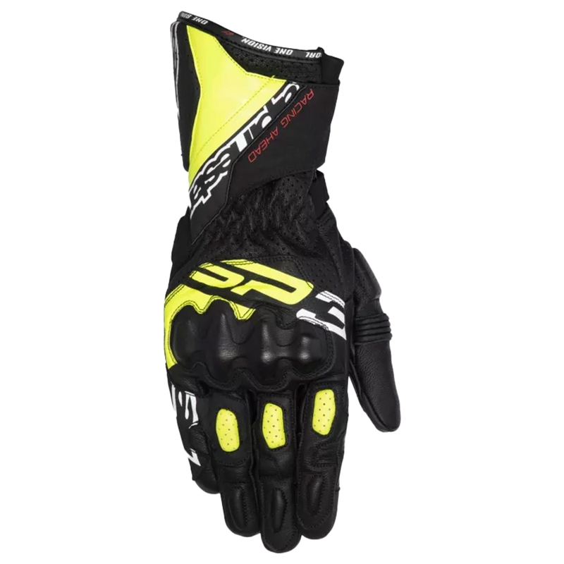 Motoristične rokavice Alpinestars SP-3 črno-fluo rumeno-bele