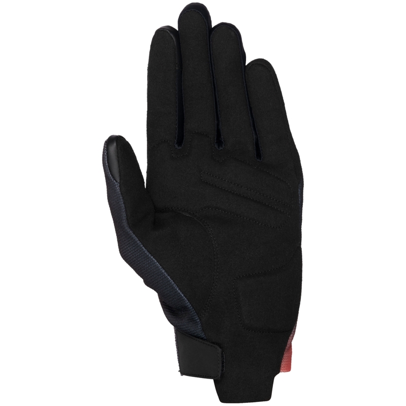 Motoristične rokavice Alpinestars Reef V2 črno-fluo rdeče-bele