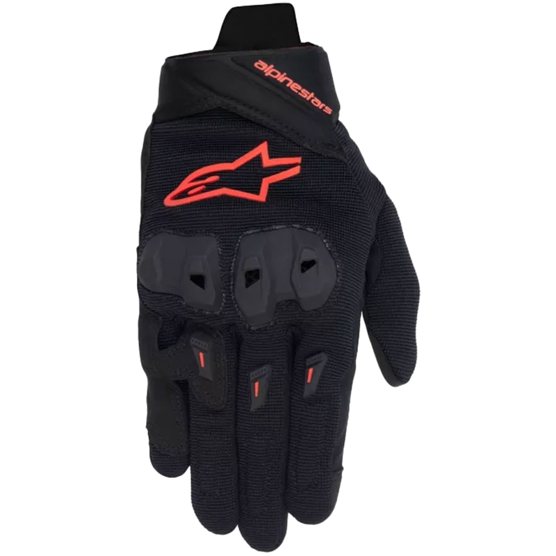Alpinestars Stella SP X 1 ženske motoristične rokavice črno-fluo rdeče