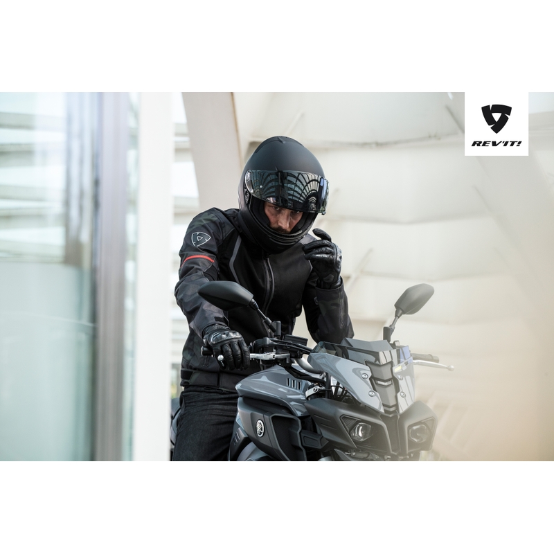 Revit Torque črno-zelena kamuflažna motoristična jakna za kolesa razprodaja