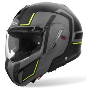 Airoh Mathisse 2 Genius preklopna motoristična čelada mat rumena