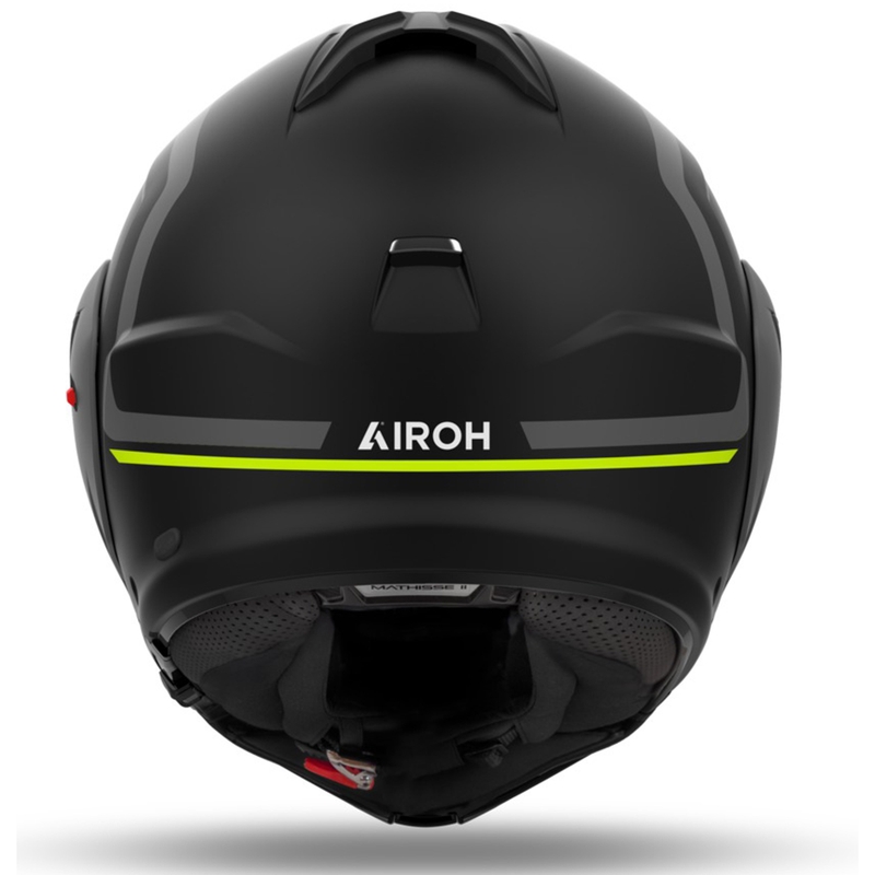 Airoh Mathisse 2 Genius preklopna motoristična čelada mat rumena