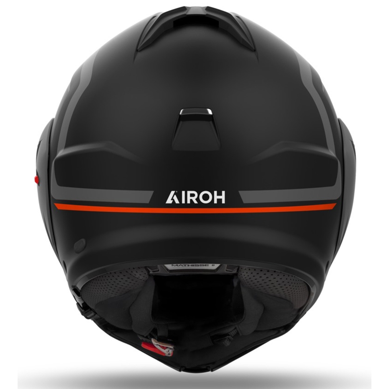 Airoh Mathisse 2 Genius preklopna motoristična čelada mat oranžna