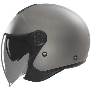 Odprta motoristična čelada NOX N182 mat titanium