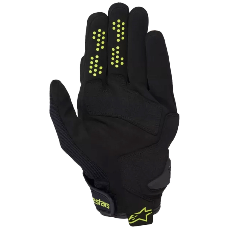 Motoristične rokavice Alpinestars Chrome V2 temno kaki-črno-rumene