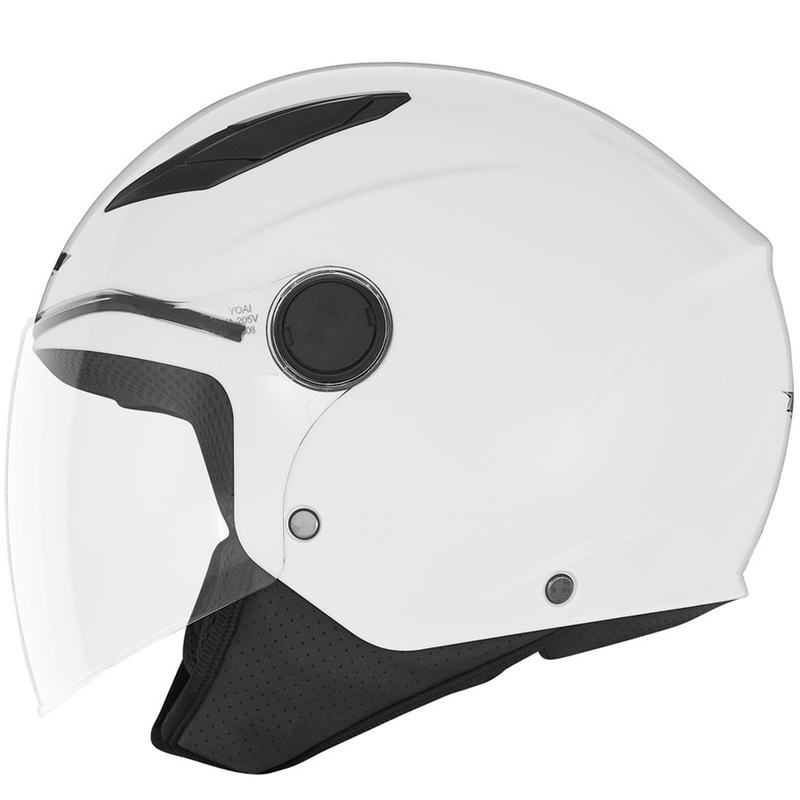 Otroška odprta motoristična čelada NOX N710 bela