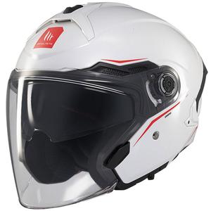 Odprta čelada MT Cosmo SV glossy white