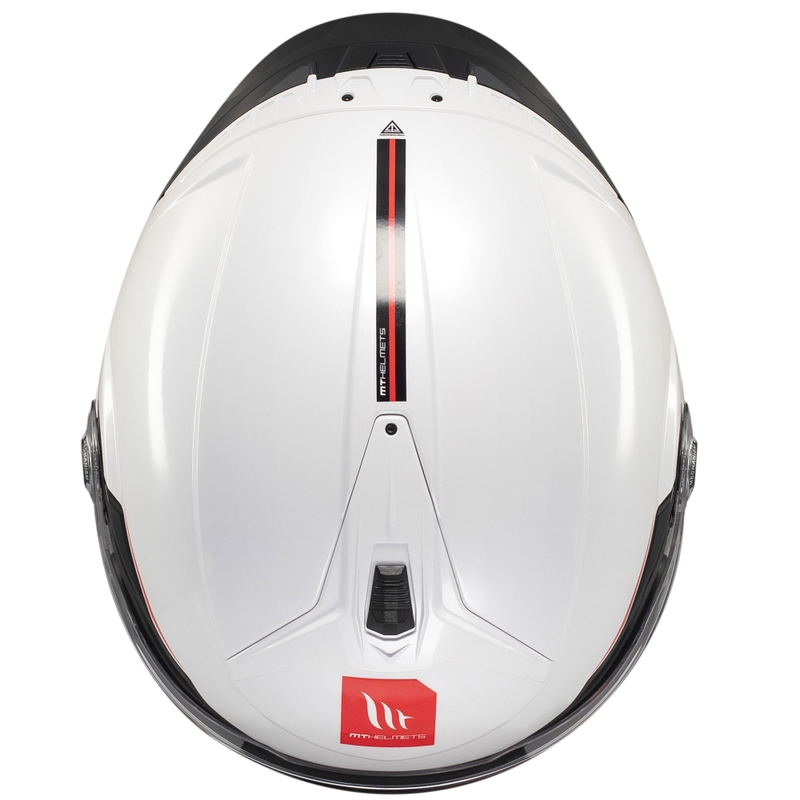 Odprta čelada MT Cosmo SV glossy white