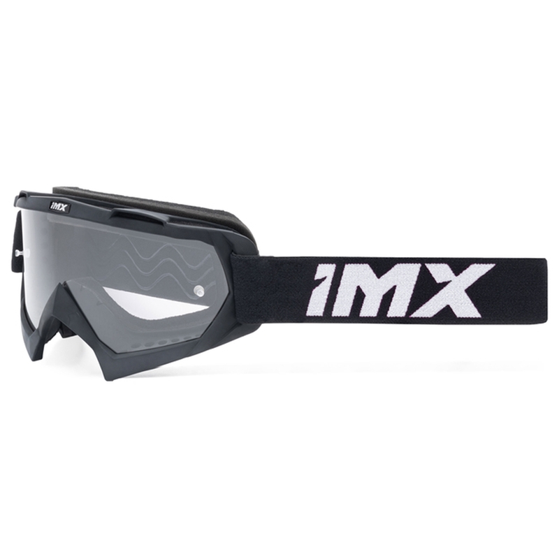 Motokros očala iMX Mud black s prozornim pleksi steklom